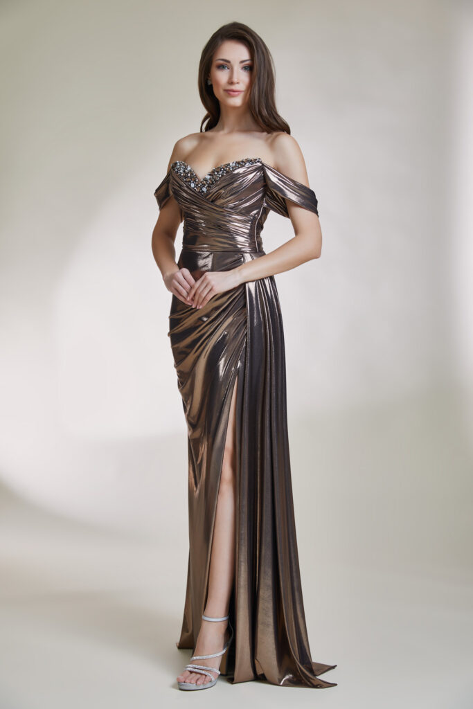 Sahra Dress - Kupfer