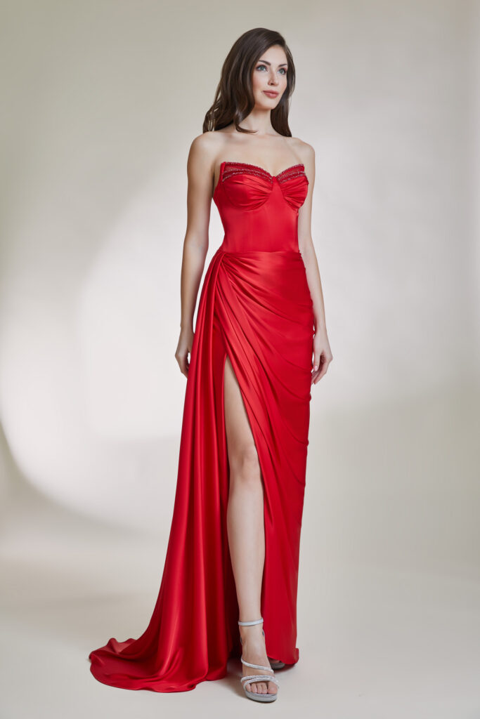 Laura Dress - Rot