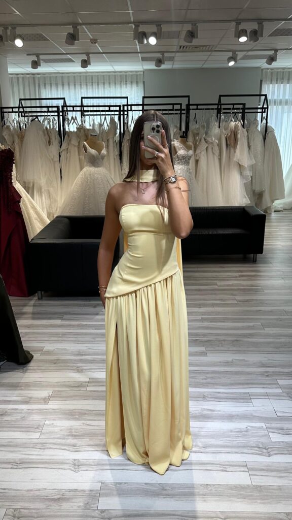 Ayla Dress - Gelb
