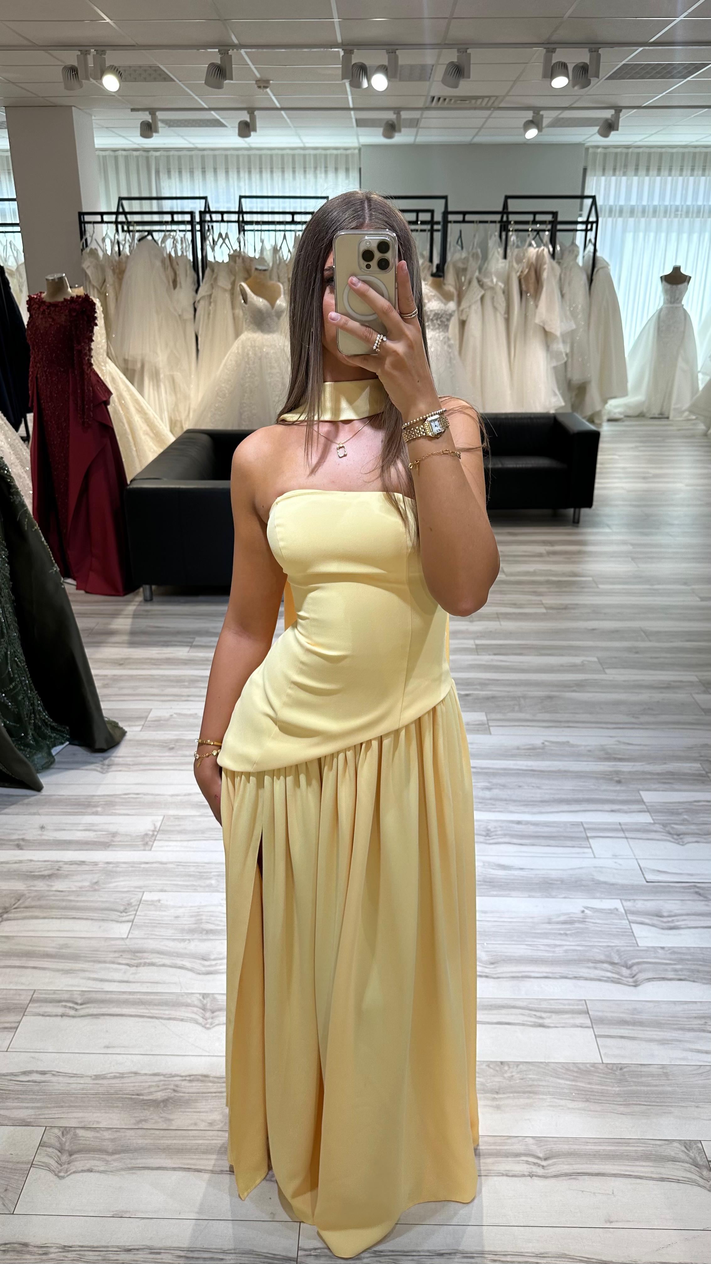 Ayla Dress - Gelb