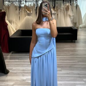 Ayla Dress - Babyblau