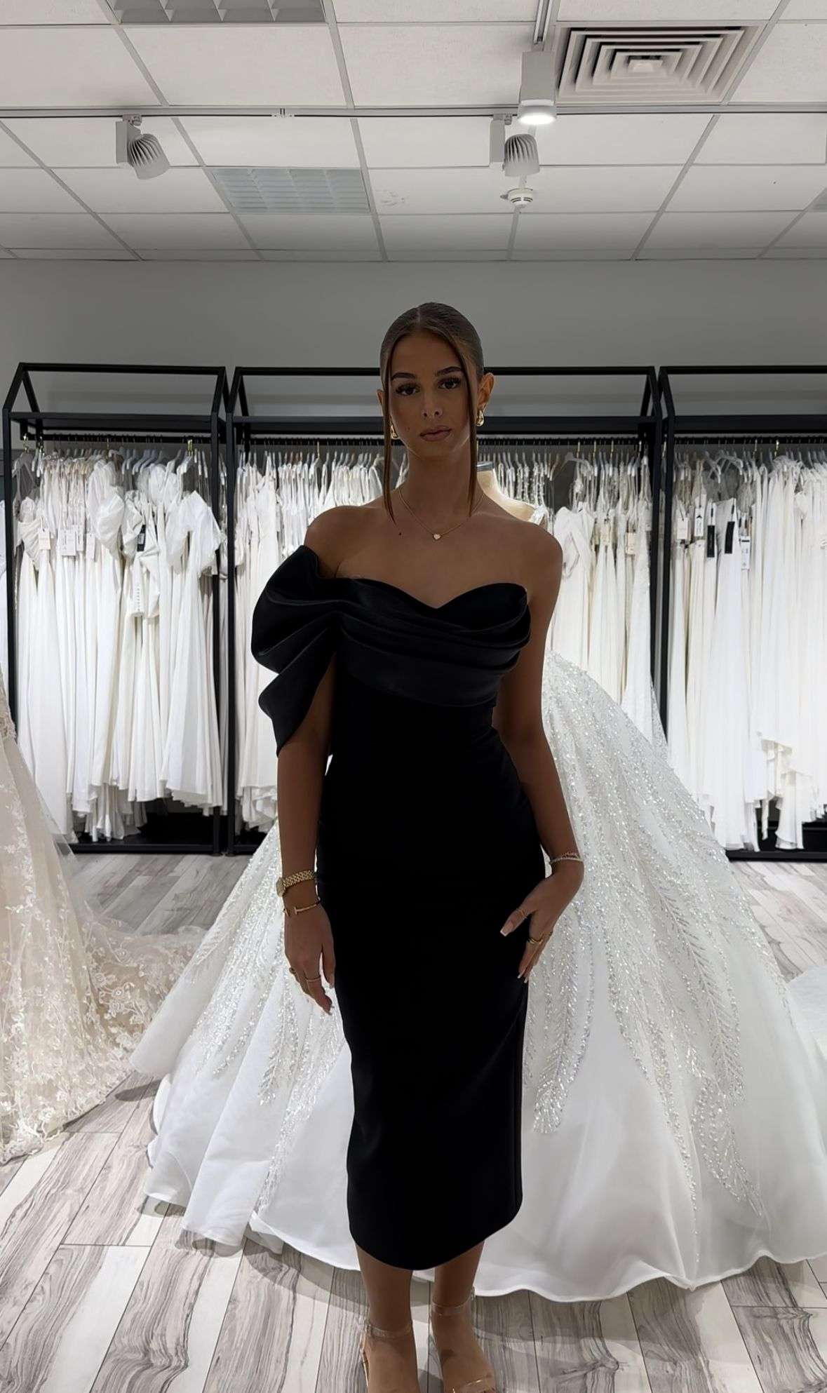 Ceyda Dress - Schwarz