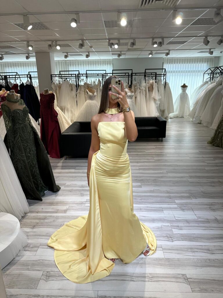 Asli Dress - Gelb